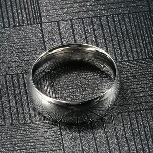 4/6/8 мм Ювелирные изделия из нержавеющей стали кольцо Новейшие Пользовательские для мужчин производитель образец обручальные кольца - Product Image 2