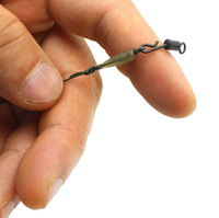 Ronny Fishing Rig Manchon de Hameçon Hélicoptère Anti-Emmêlement à Pointe Aiguisée, Tube Souple en PE, Accessoire de Pêche à la Carpe Européenne