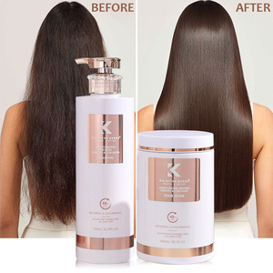 Kit de Champú <span class=keywords><strong>y</strong></span> Mascarilla de Queratina <span class=keywords><strong>con</strong></span> Aceite de Argán Marroquí de Marca Privada Personalizada <span class=keywords><strong>con</strong></span> <span class=keywords><strong>Colágeno</strong></span> para Reparación del Cabello, Nutrición <span class=keywords><strong>y</strong></span> Suavidad - Product Image 5