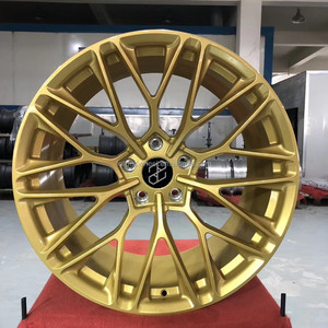 Pengzhen Color dorado 20 22 pulgadas 21 "forjado 5x114,3 5x112 <span class=keywords><strong>Super</strong></span> ruedas llantas de coche deportivo para Nissan/<span class=keywords><strong>Ford</strong></span>/AMG GT - Product Image 3