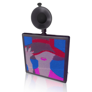 Écran LED numérique carré à blocs de 64*64 points, couleur pleine, expression dynamique, contrôle par application, affichage personnalisé pour les bars et les magasins de voitures - Product Image 4