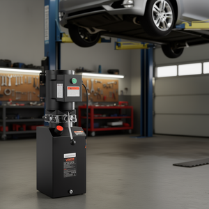 Unidad de potencia de bomba hidráulica Vevor de 15 cuartos (6.3 L) con flujo mínimo de aceite de 22 MPa y presión máxima para elevación de automóviles y camiones - Product Image 2