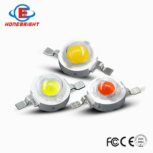 1W 高功率 LED 灯珠 RGB 自然白光 3V Ra80 140 视角 LED 透镜光源二极管 - Product Image 1