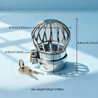 Anneaux de pénis en métal lestés pour hommes, anneaux scrotaux amovibles pour exercices, dispositifs de chasteté, 100% conformes aux normes.