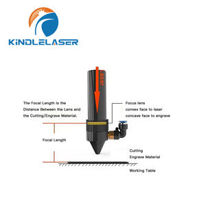 Kinddelaser-lente táctica láser para máquina cortadora, lente de enfoque CO2 de 12mm, 15mm, 18mm, 19,05mm, 20mm, 25mm y 28mm, CVD ZnSe - Product Image 6