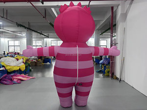 Mascotte Gonfiabile per Parate, il Gatto del Cheshire, a Tema <span class=keywords><strong>Alice</strong></span> <span class=keywords><strong>nel</strong></span> <span class=keywords><strong>Paese</strong></span> <span class=keywords><strong>delle</strong></span> <span class=keywords><strong>Meraviglie</strong></span> per Parchi Divertimento, Pubblicità Personalizzata Gonfiabile per Eventi - Product Image 6