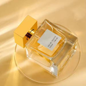 Flacon de parfum en cristal naturel de luxe, design d'usine OEM, forme carrée, vaporisateur, 30 ml, 50 ml, 100 ml - Product Image 4