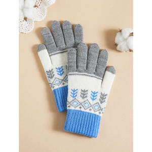 Kit guanti linea fiori di neve bianca - Product Image 1