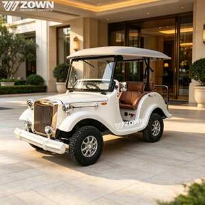 Voiture électrique vintage classique de haute qualité, homologuée CE, avec toit ouvert, pour visites touristiques dans les hôtels et les complexes hôteliers - Product Image 1
