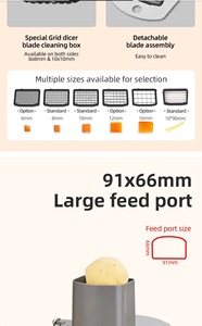 Hachoir Électrique Multifonctionnel 4-en-1 Hot Commerce pour Fruits et Légumes avec Moteur Intégré - Product Image 5