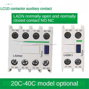 LC1D Contacteur AC contact auxiliaire LADN11C20C02C22C31C normalement ouvert et fermé Contact auxiliaire avant - Product Image 4