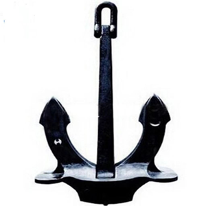 Ancre de bateau en acier moulé sur mesure, ancre sans queue japonaise à grande adhérence, disponible en diverses tailles - Product Image 1