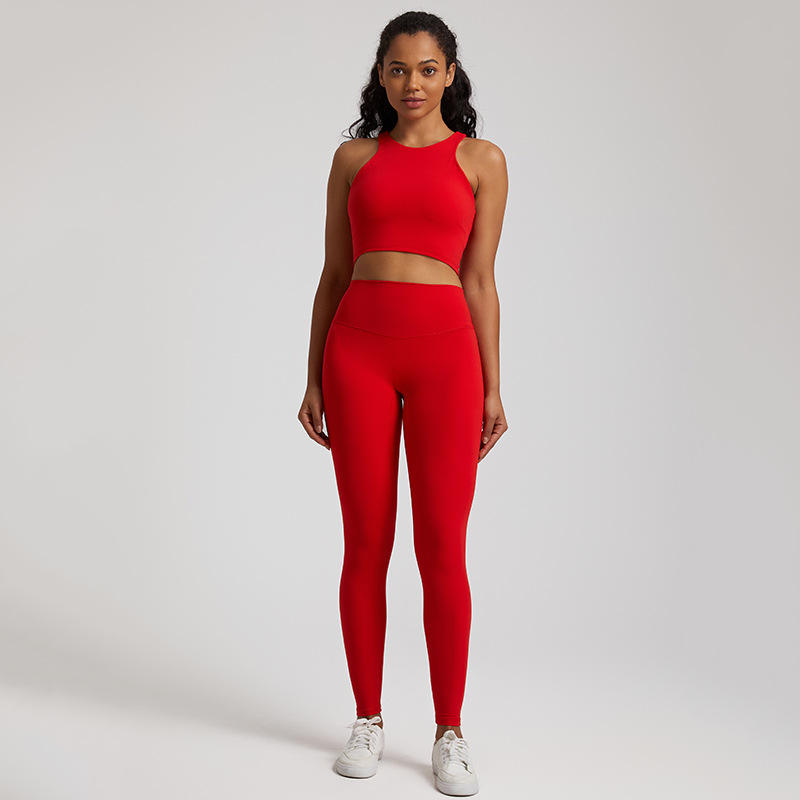 Workout Crop Top And Leggings HOT Color Crop Top Leggings Sport
