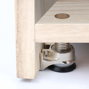 Adjustable Zinc Alloy Feet For <b>Wardrobe</b> Cabinet Legs With Detachable Design JNT 185 - Product Image 2