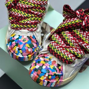 Chaussures de marche unisexe de luxe tendance, à semelle épaisse, respirantes, légères, souples, avec lacets, style athlétique et rehaussant la silhouette - Product Image 2