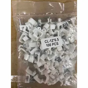 R=12mm, H1=6.1mm for RG59+2C Cable Clips(CL-12*6.5)