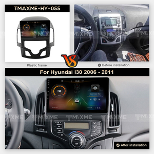 Chất lượng cao 9863 QLED 9 "đài phát thanh Video cho Hyundai i30 2006 2011(LHD) xe đa phương tiện <span class=keywords><strong>Player</strong></span> không dây Carplay 2DIN màn hình thông minh - Product Image 2