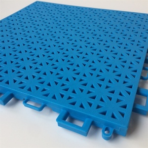 พื้นประสาน PP กันลื่นประสานกระเบื้องปูพื้นสนามบาสเกตบอลแบดมินตันกลางแจ้งพื้นกีฬา - Product Image 5