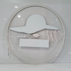 Biển hiệu Neon Acrylic 3D tùy chỉnh logo doanh nghiệp, trang trí quảng cáo tường cho tiệm làm đẹp, tiệm nail, tiệm tóc, biển tên công ty, bảng hiệu LED phát sáng - Product Image 3