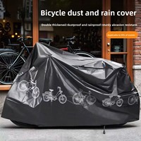 Housse de vélo imperméable KSY avec logo personnalisé, anti-poussière, pour extérieur