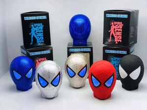Mini haut-parleurs Cool portables <span class=keywords><strong>Super</strong></span> Hero pour personnage de dessin animé Marvel pour haut-parleur Spider Man sans fil Phantom <span class=keywords><strong>Spiderman</strong></span> - Product Image 2