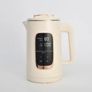 Elektrische Lcd Display Ketel 1.5l Snelle Boiler 304 Roestvrij Staal 72H Houden Warm Smart Digitale Thermische Pot Met Verwarmingsplaat