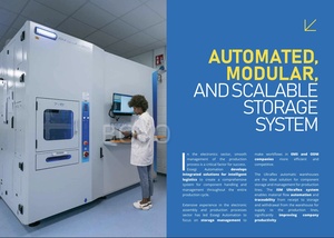 Soluciones Inteligentes de Almacenamiento de Materiales y Refrigeración SMT para Líneas de Ensamblaje de PCB ISM3600 FAMR y ISM3900 1.8KW 220V - Product Image 4