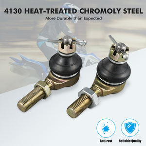 NICECNC - Extremos de Barra de Dirección Negros para ATV Yamaha <span class=keywords><strong>Raptor</strong></span> <span class=keywords><strong>700</strong></span> YFM700 <span class=keywords><strong>2013</strong></span> 2015-2021 2022-2024 - Product Image 4