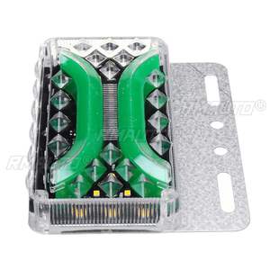 Feu de position latéral dynamique à LED pour voiture et camion, 24V, clignotant, feu arrière pour remorque, camion, bus, pick-up - Product Image 2