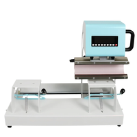 Presse à Chaud de Sublimation 3-en-1 Automatique à Double Station 23x30cm pour Personnalisation de T-shirts, Casquettes et Tasses