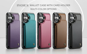 Custodia in Pelle CaseMe con Blocco RFID per iPhone 17, Cover Portafoglio Business per iPhone 17 16E 15 14Pro 13 - Product Image 6