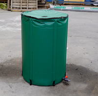 Tong Air Hujan Lipat PVC Keyubo 100L (Promo) 50L dengan Keran dan Filter untuk Irigasi Taman