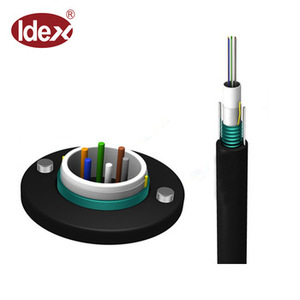 2/4/6/8/12/16/24 de núcleo de modo único kabel de fibra de optik al aire libre vehículos blindados de GYXTW precio por Cable - Product Image 5