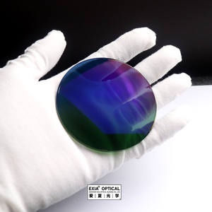 Lentilles EXIA X62 Photochromiques Gris <span class=keywords><strong>MR</strong></span>-8 1.61 Lentilles de lunettes de soleil Revêtement par centrifugation Changement de couleur rapide Dégradé bleu vert - Product Image 4