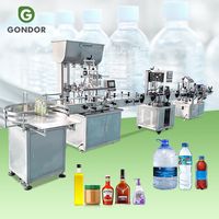 Machine de remplissage, de bouchage et d'étiquetage automatique pour bouteilles PET de 10 ml, 20 ml, 30 ml pour huile d'olive liquide