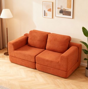 Convertible <b>Folding</b> <b>Sofa</b> Bed Set Multi-Functional Sleeper Chair Memory Foam Back Support Portable Futon Couch Living Room - Product Image 4