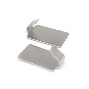 Piezas de estampación de fabricación de láminas de Metal OEM, ganchos de aluminio y acero inoxidable de varios estilos personalizados y doble gancho de pasta