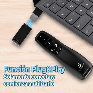 ELE-GATE Wireless Laser Pointer <b>Plug</b> And Play Presentation <b>Remote</b> <b>Control</b> - Product Image 5