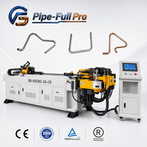 Automatic CNC Copper and Aluminum Pipe <b>Bending</b> <b>Machine</b> with Mandrel System for HVAC Tubes - Product Image 1