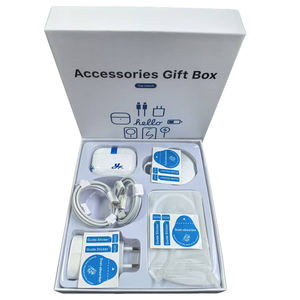 Venta de Fábrica, <span class=keywords><strong>Caja</strong></span> de Regalo de Accesorios <span class=keywords><strong>para</strong></span> Teléfono 6 en 1, Cargador Rápido <span class=keywords><strong>para</strong></span> UE, Reino Unido y EE. UU., Auriculares Inalámbricos, Banco de Energía Inalámbrico Magnético <span class=keywords><strong>para</strong></span> iPhone - Product Image 2