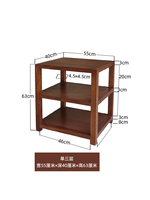 Armoire d'amplificateur de puissance en rack audio en bois massif Design moderne et élégant pour les meubles de maison et les hôtels-pour la chambre à coucher et le salon