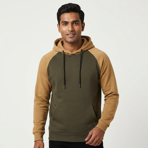Wholesale Customized Logo Printed Plain Dyed 100% Cotton Winter Men's Half Zip Velour Oversized <b>Lightweight</b> <b>Hoodies</b> - Product Image 1