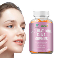 L-Glutathione Gummies Anti-Aging Radiant Skin Boost Immunity Fruity Flavored Candy in Pack