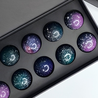 Luxuriöse Recycelbare Starre Pappschachtel für Schokolade mit Magnetverschluss und Goldfolie für Weihnachten und Valentinstag