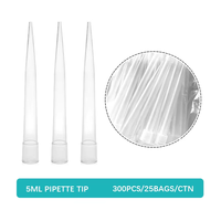Pointes de pipette en polypropylène PP laboratoire clair Pointe de pipette liquide universelle en plastique