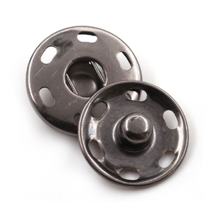 Kit bouton-pression double face en métal accessoires de vêtement pour vêtements - Product Image 1