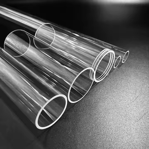 Высококачественная Прозрачная Круглая трубка из кремнеземного стекла - Product Image 2