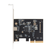 Carte d'extension PCIe X4 USB 3.2 Gen2x2 20 Gbit/s, adaptateur Type-C sans alimentation externe pour PC de bureau (en stock)