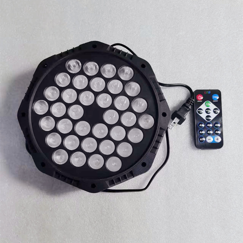 Factory Outlet RGB DJ Equipment LED Par Light Disco Stage Lights for Bar Club Dance Wedding Party Light with Remote