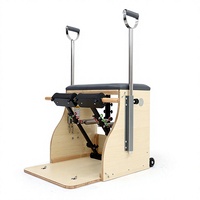 Machine de Pilates Reformer en bois d'érable de marque BSW, prix bas, bonne qualité, pour une remise en forme saine, service personnalisé, portable, pour le renforcement corporel